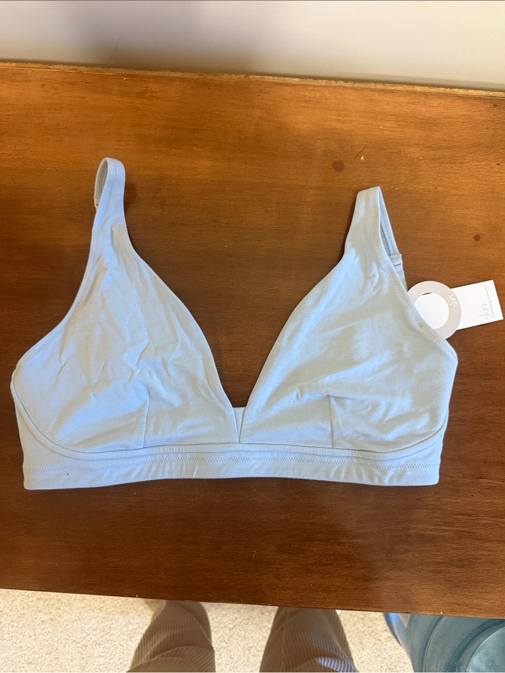 skin organic cotton bralette